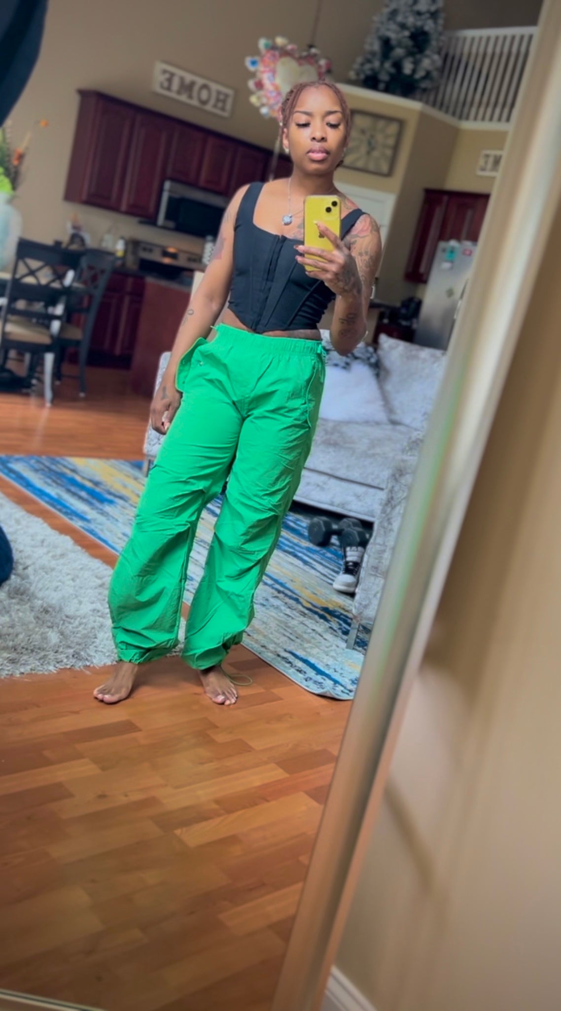Slime Green Pants