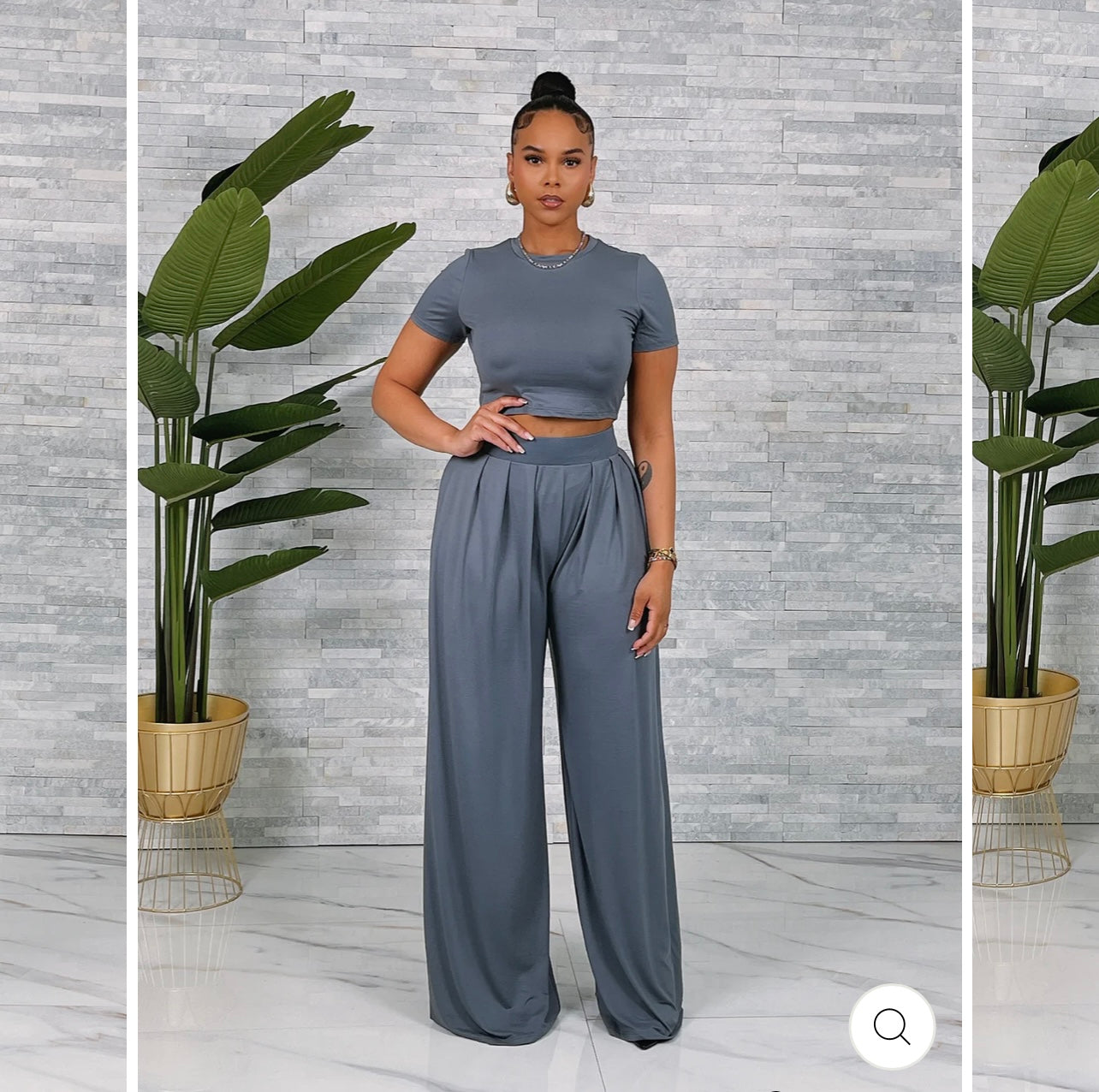 Wide Leg Chic Set