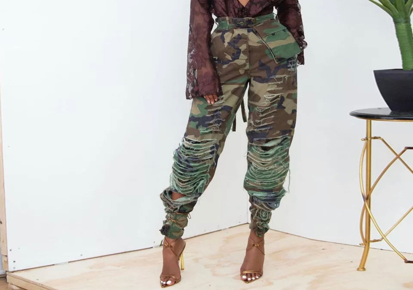 Solider Cut Pants